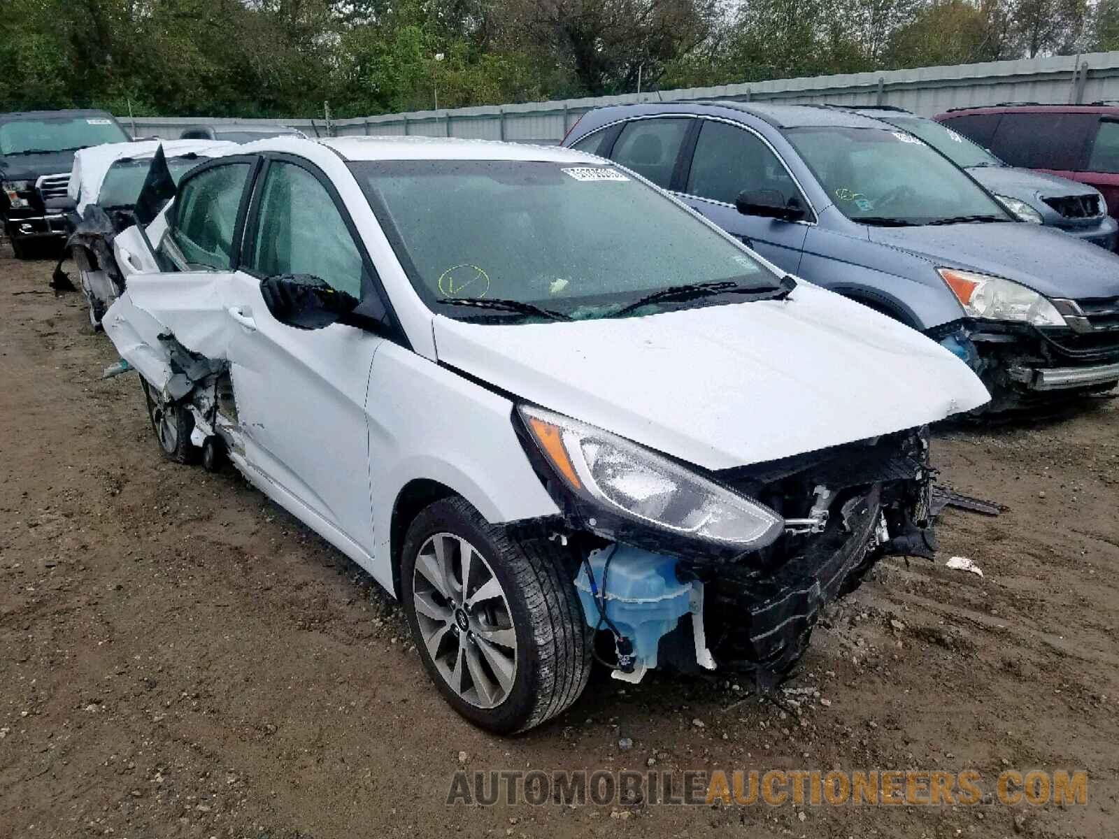 KMHCT4AE6HU271165 HYUNDAI ACCENT 2017