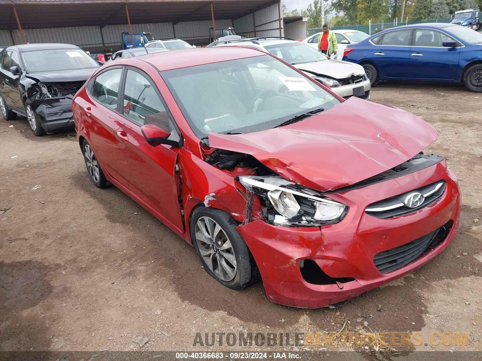 KMHCT4AE6HU356278 HYUNDAI ACCENT 2017