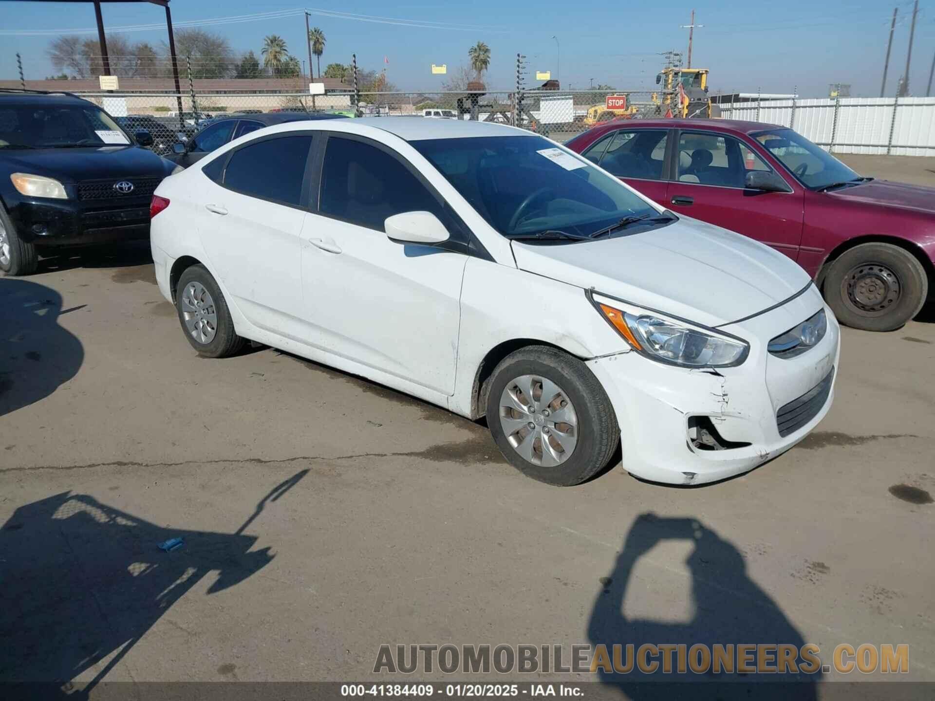 KMHCT4AE6HU361674 HYUNDAI ACCENT 2017