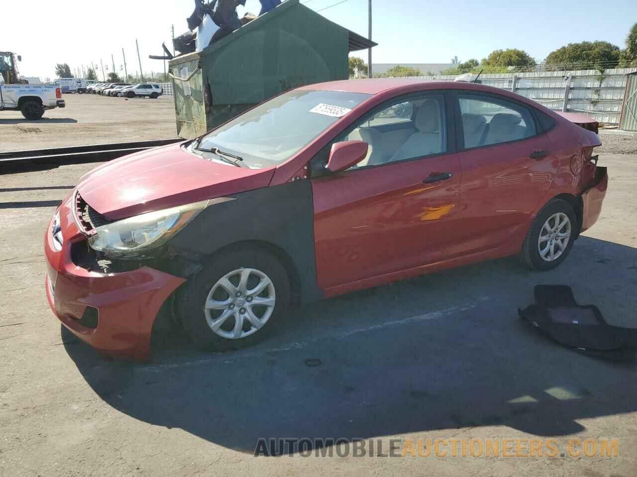 KMHCT4AE7CU207015 HYUNDAI ACCENT 2012