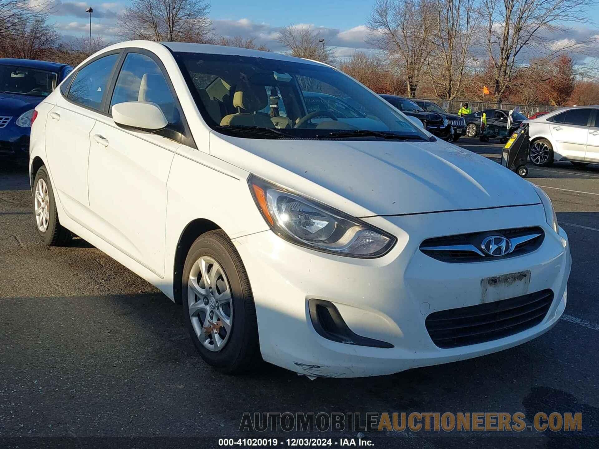 KMHCT4AE7EU587489 HYUNDAI ACCENT 2014