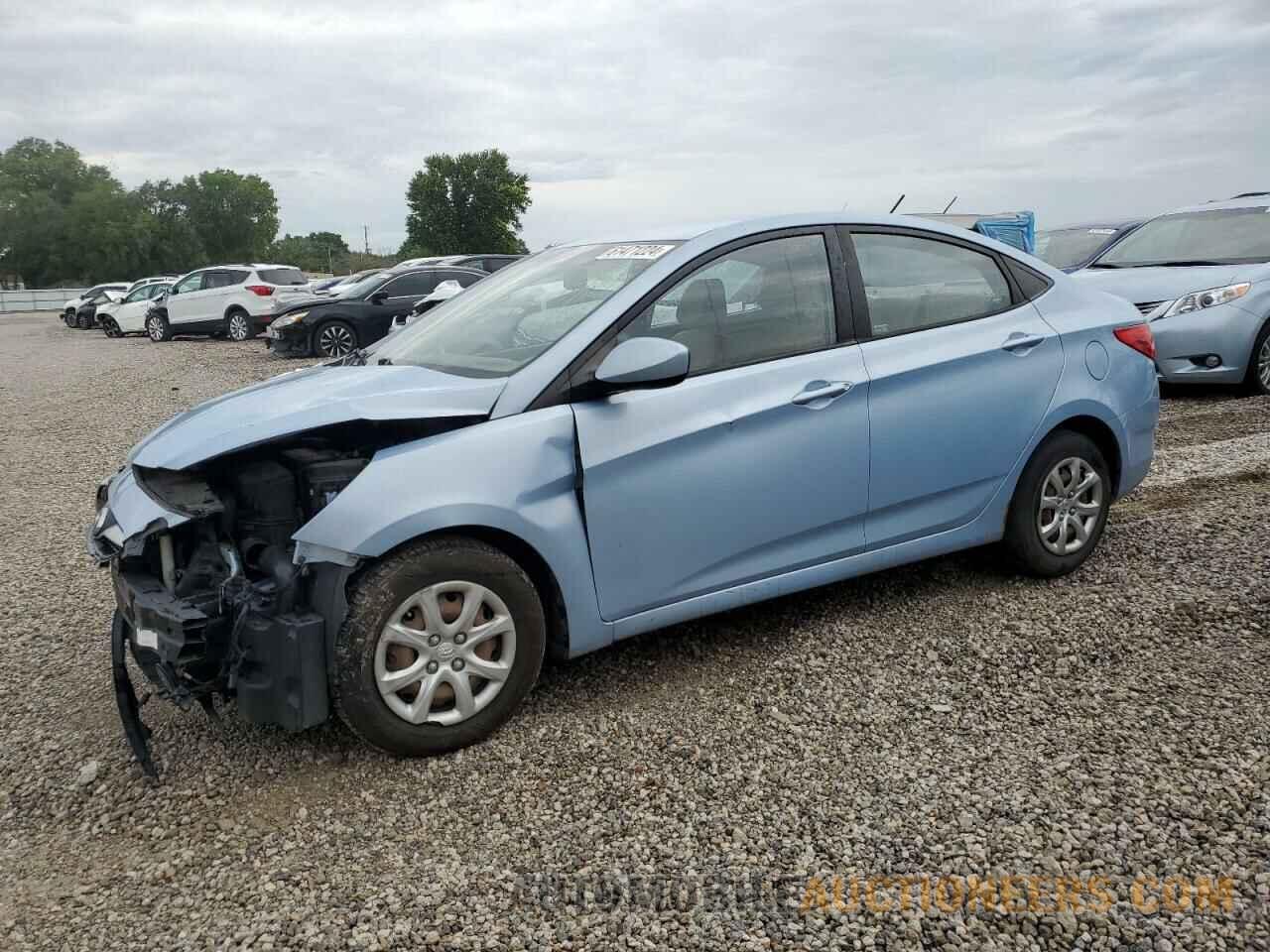 KMHCT4AE7EU684563 HYUNDAI ACCENT 2014