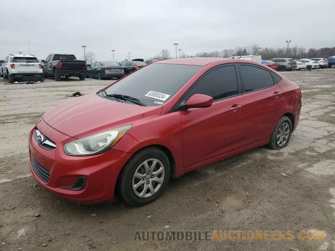 KMHCT4AE7EU691822 HYUNDAI ACCENT 2014