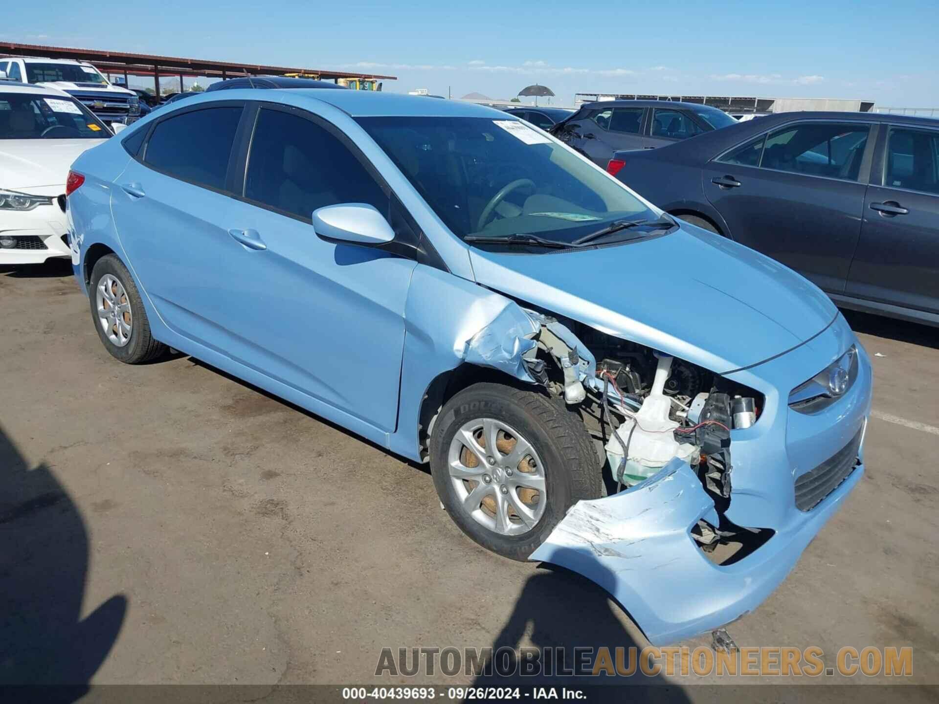 KMHCT4AE7EU729971 HYUNDAI ACCENT 2014