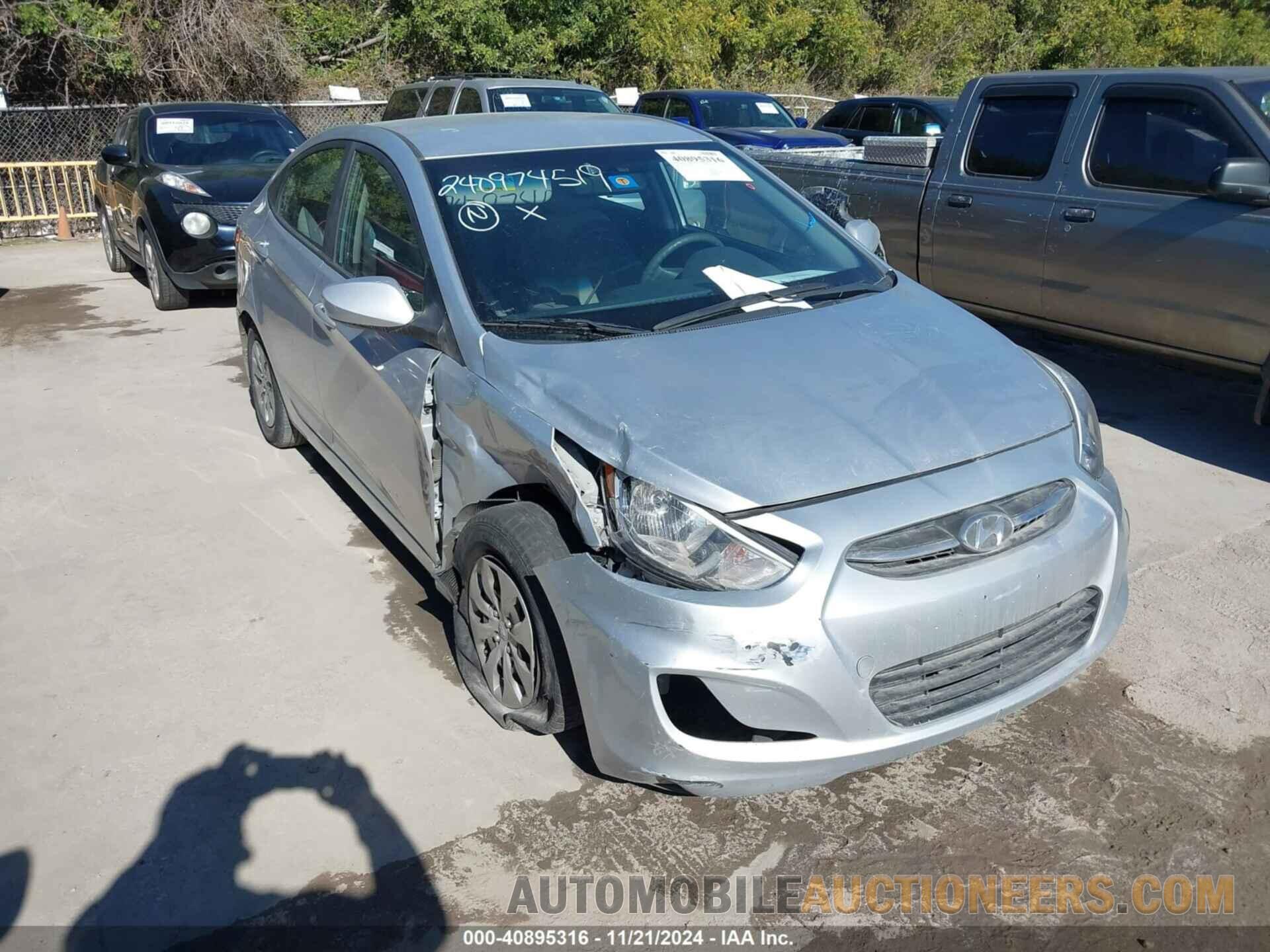 KMHCT4AE7GU140552 HYUNDAI ACCENT 2016