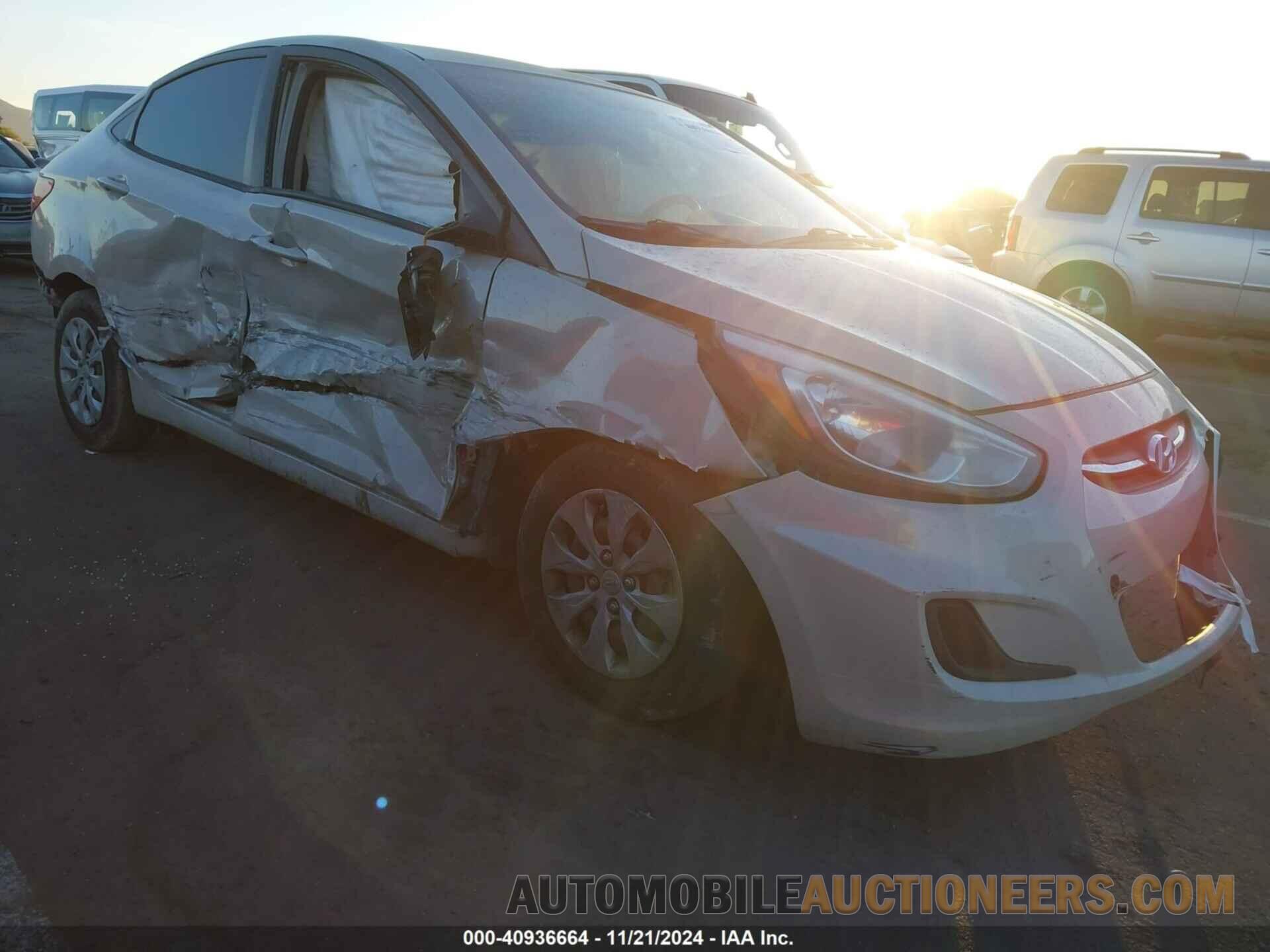 KMHCT4AE7GU957522 HYUNDAI ACCENT 2016