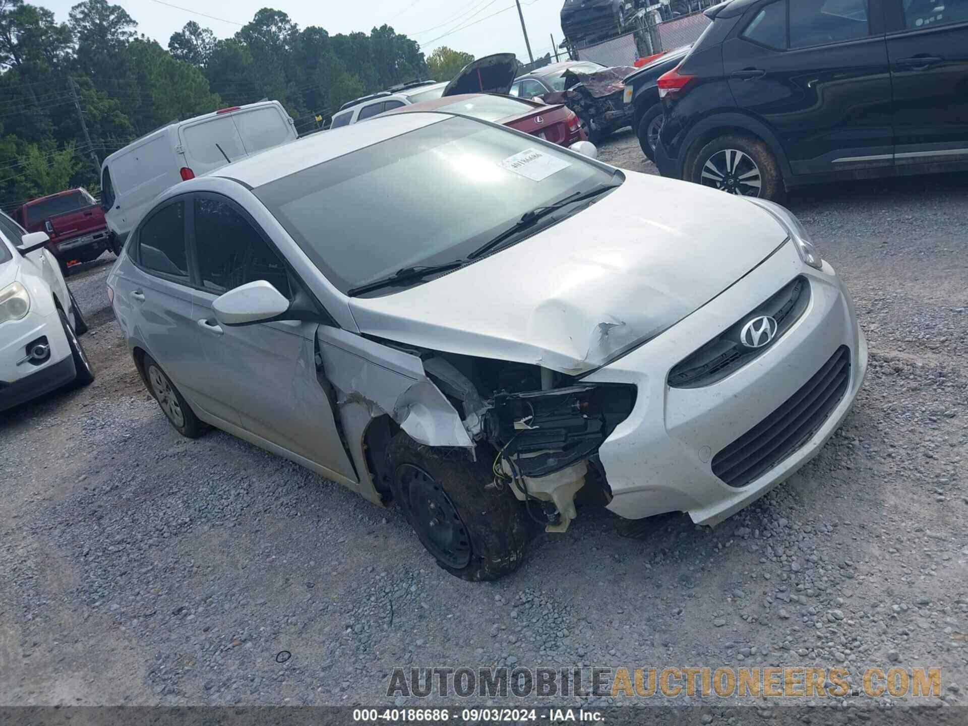 KMHCT4AE7GU961828 HYUNDAI ACCENT 2016