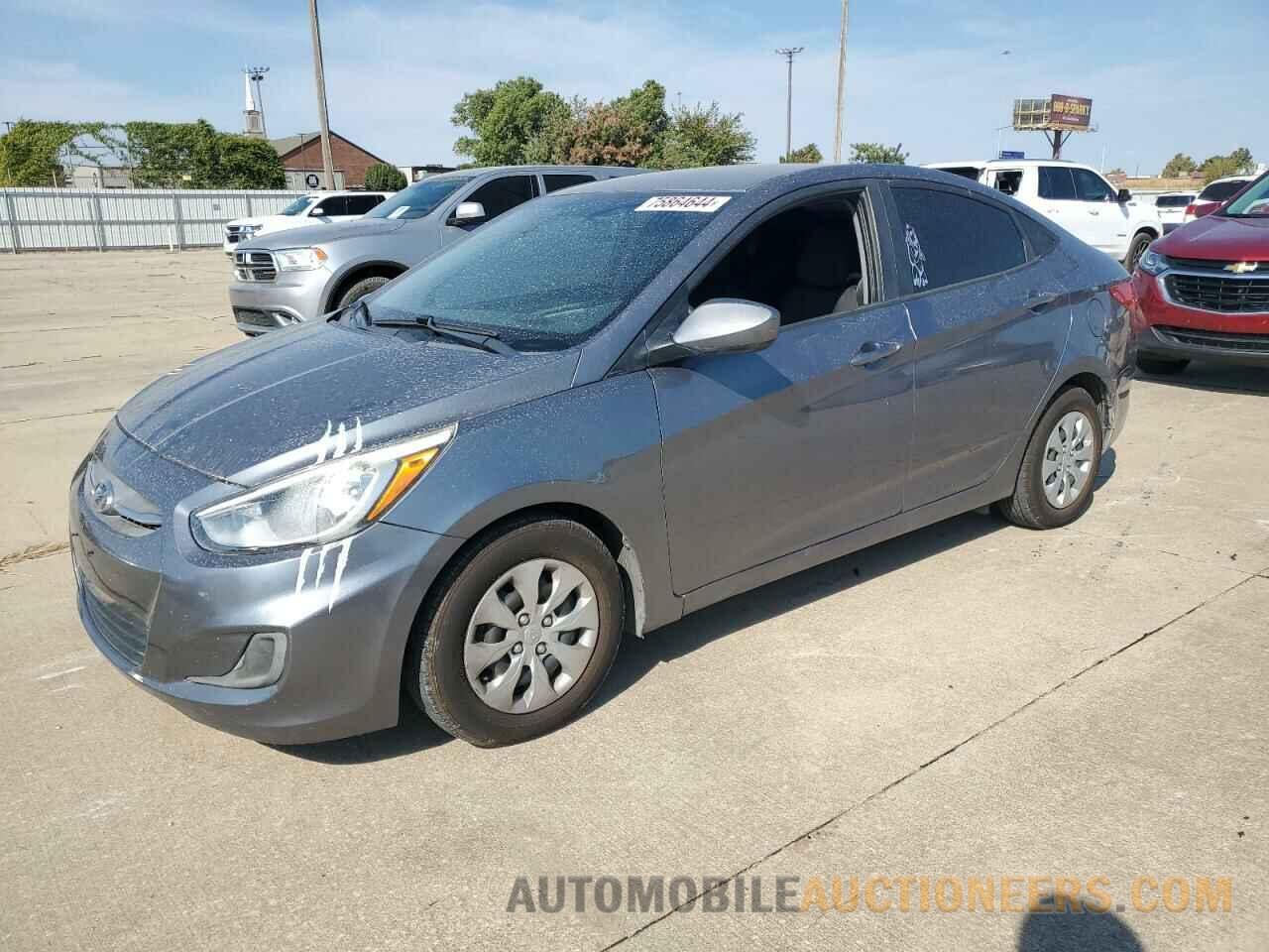 KMHCT4AE7HU204607 HYUNDAI ACCENT 2017