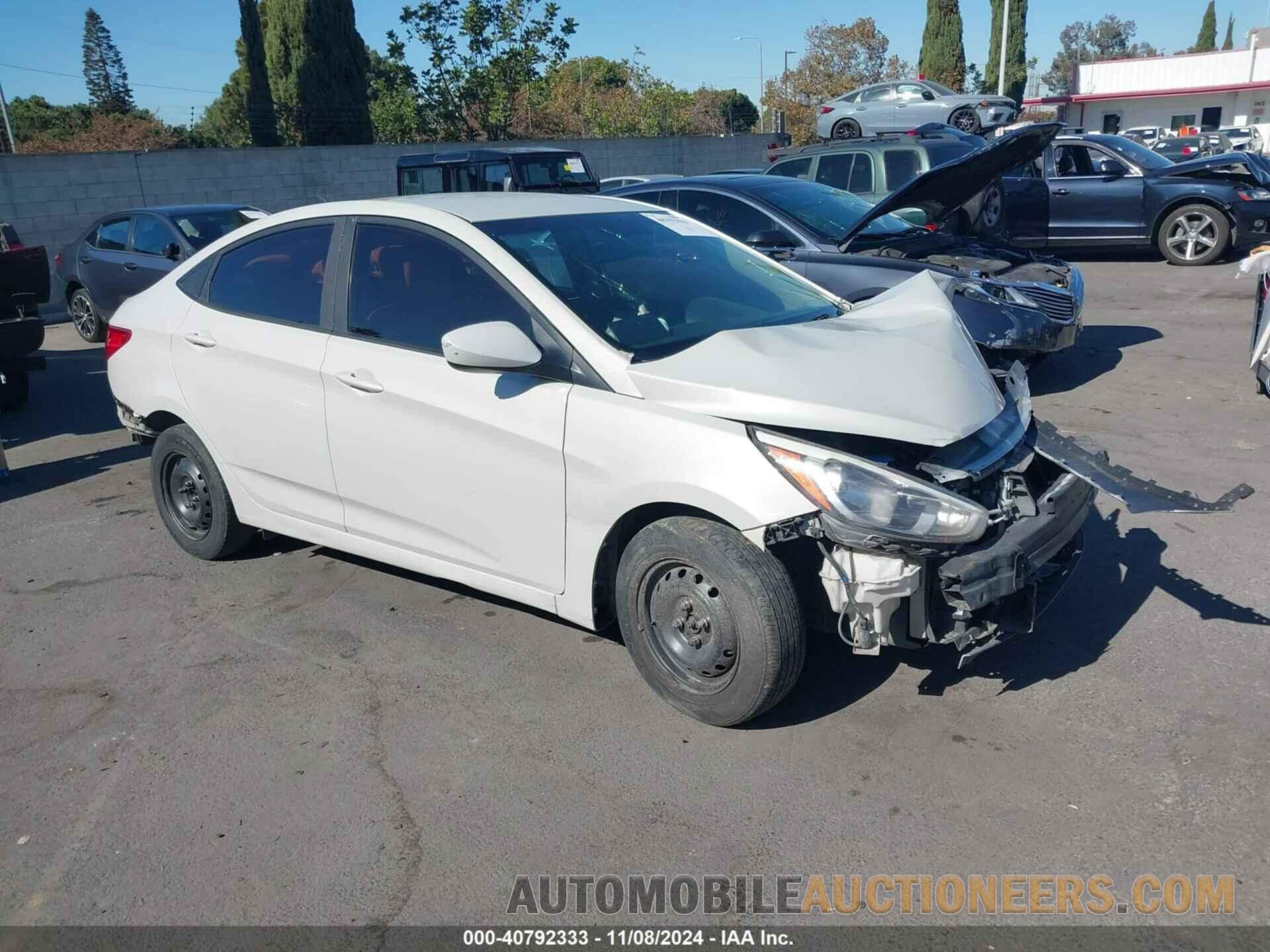 KMHCT4AE7HU218166 HYUNDAI ACCENT 2017