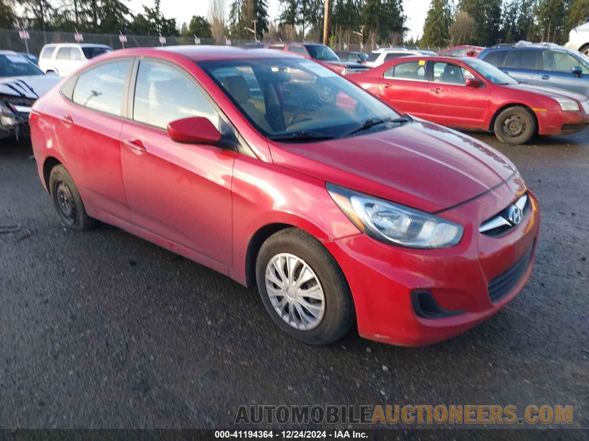 KMHCT4AE8DU441939 HYUNDAI ACCENT 2013