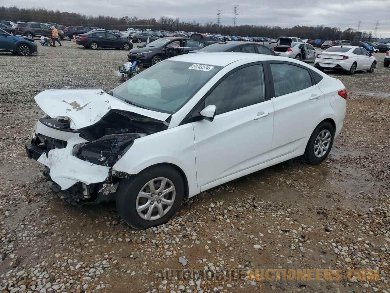 KMHCT4AE8EU617227 HYUNDAI ACCENT 2014