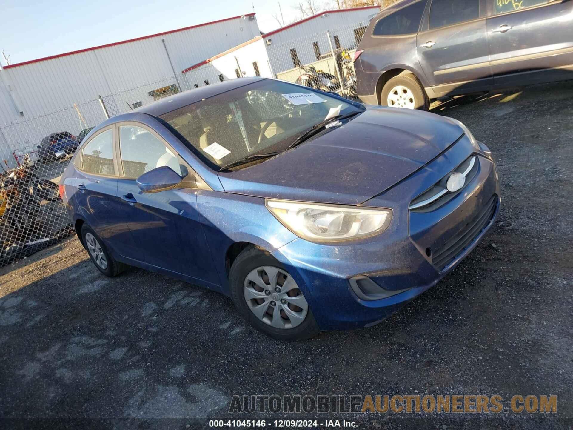 KMHCT4AE8GU026611 HYUNDAI ACCENT 2016