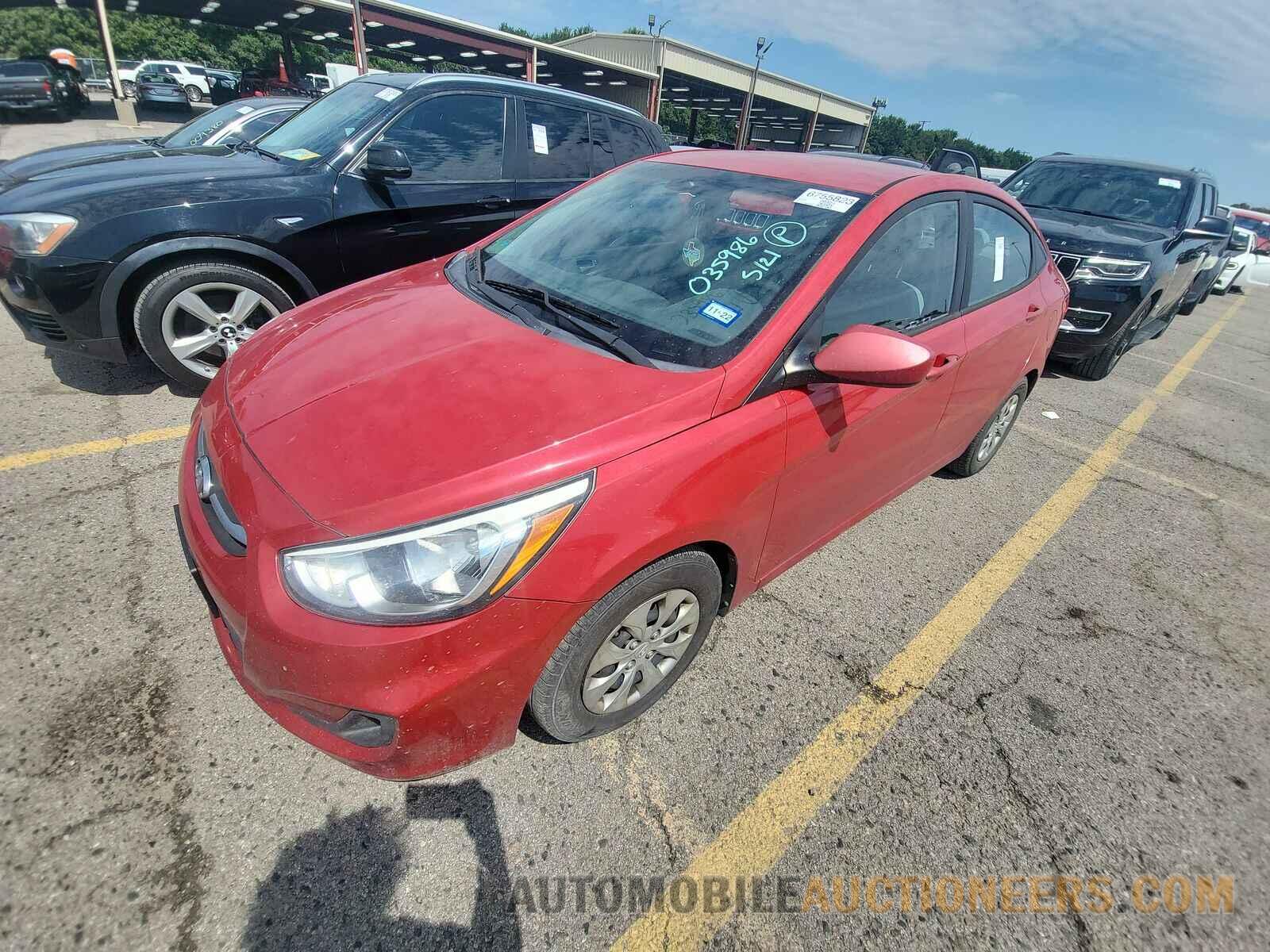 KMHCT4AE8GU035986 Hyundai Accent 2016