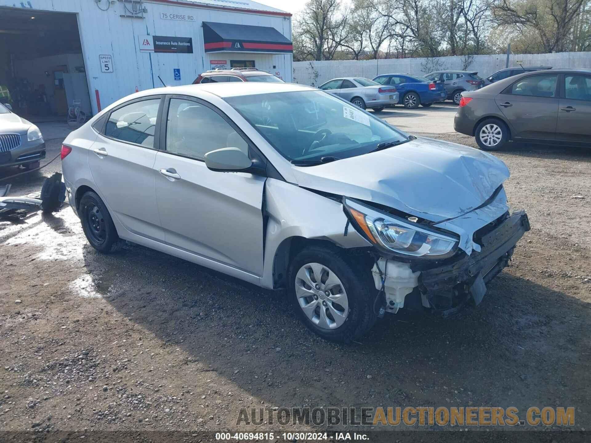 KMHCT4AE8GU036488 HYUNDAI ACCENT 2016