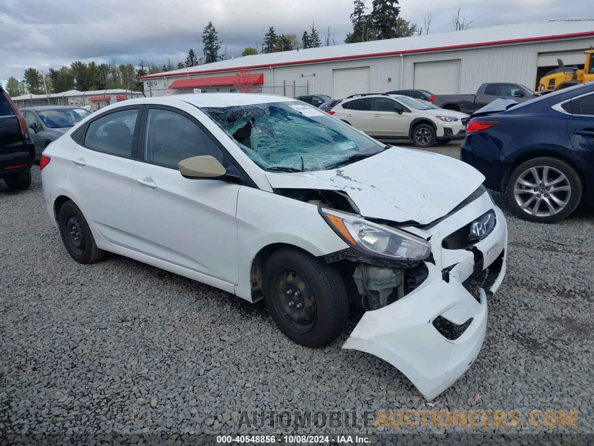 KMHCT4AE8GU103896 HYUNDAI ACCENT 2016