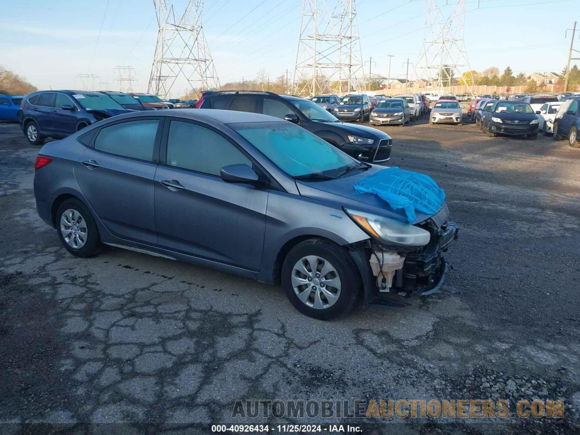 KMHCT4AE8GU122397 HYUNDAI ACCENT 2016