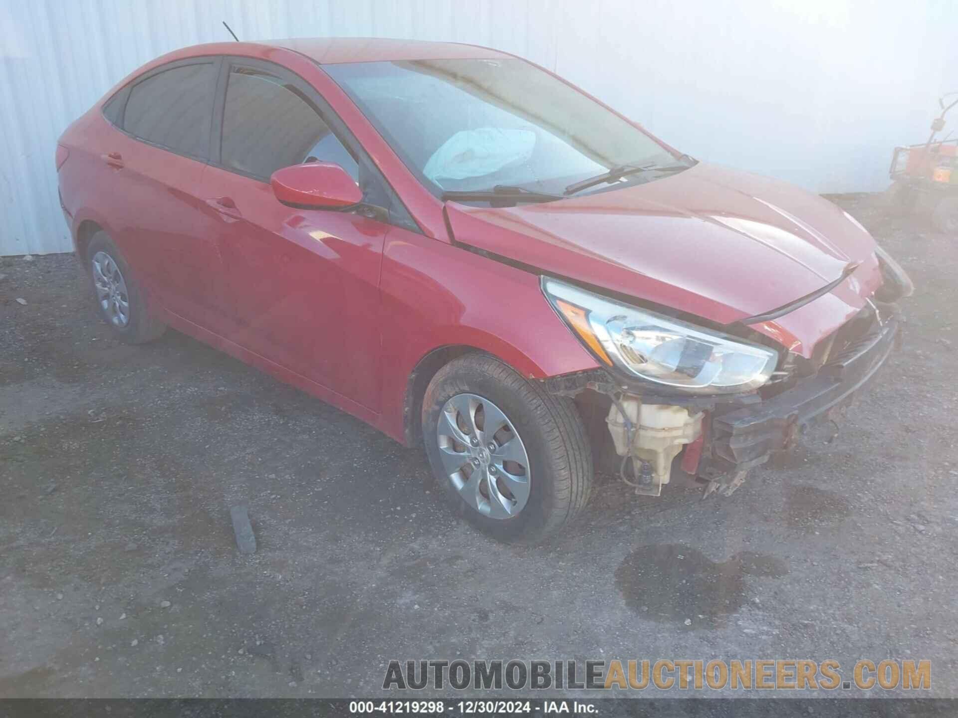 KMHCT4AE8GU141726 HYUNDAI ACCENT 2016