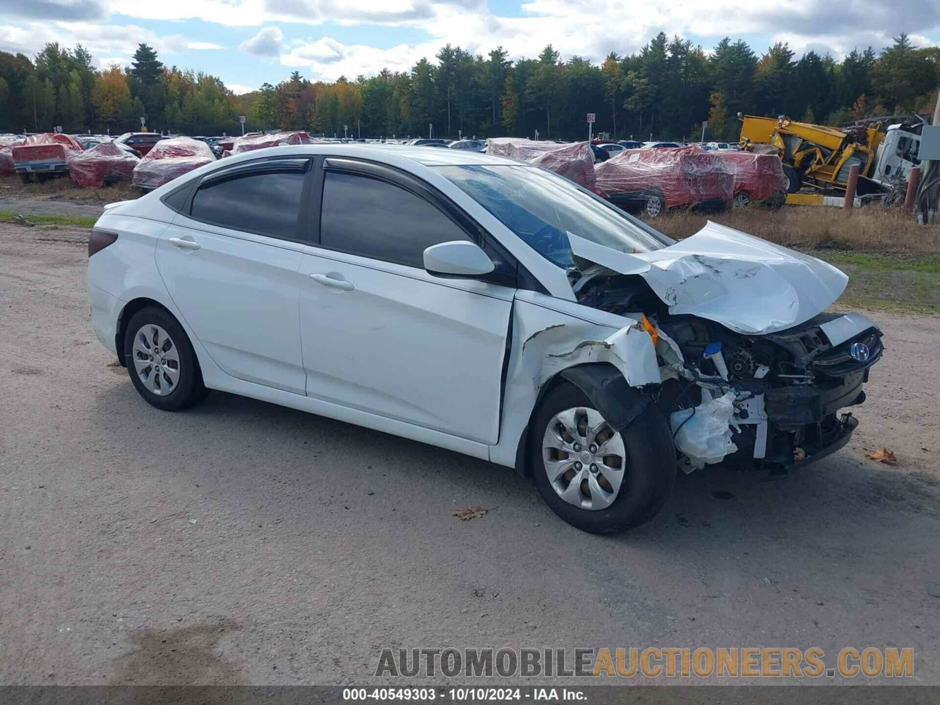 KMHCT4AE8GU947839 HYUNDAI ACCENT 2016