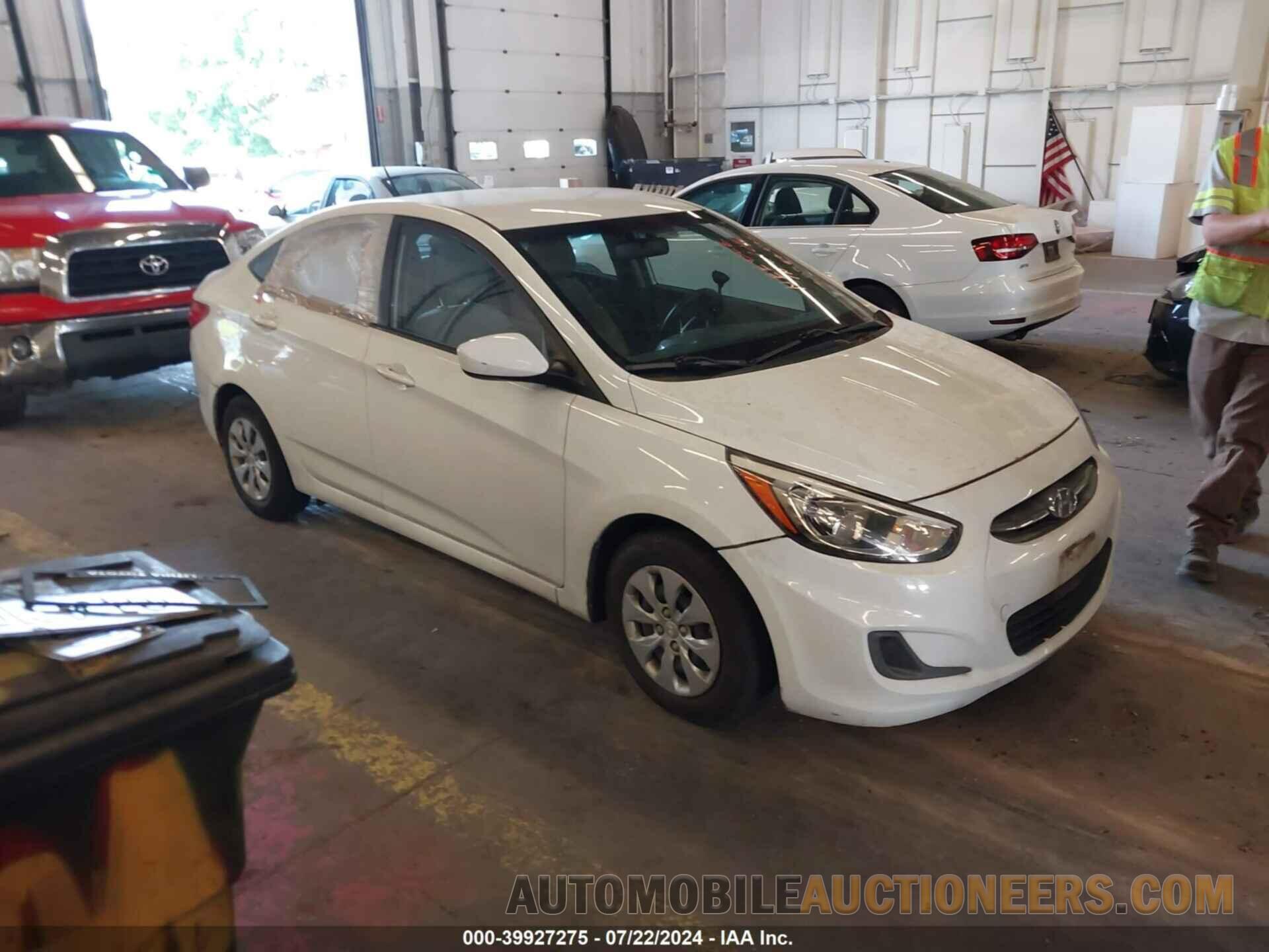 KMHCT4AE8HU319376 HYUNDAI ACCENT 2017