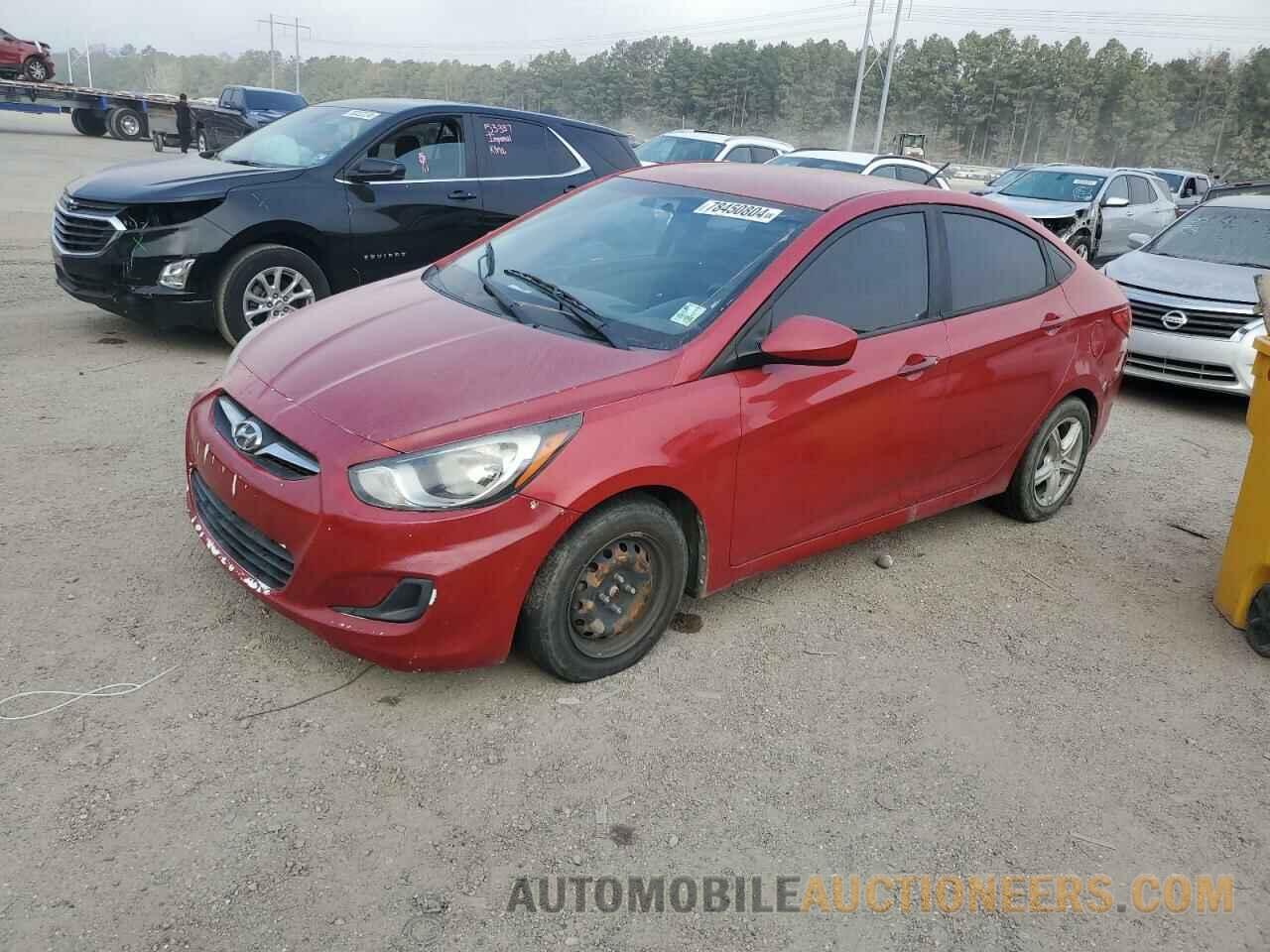 KMHCT4AE9EU617530 HYUNDAI ACCENT 2014