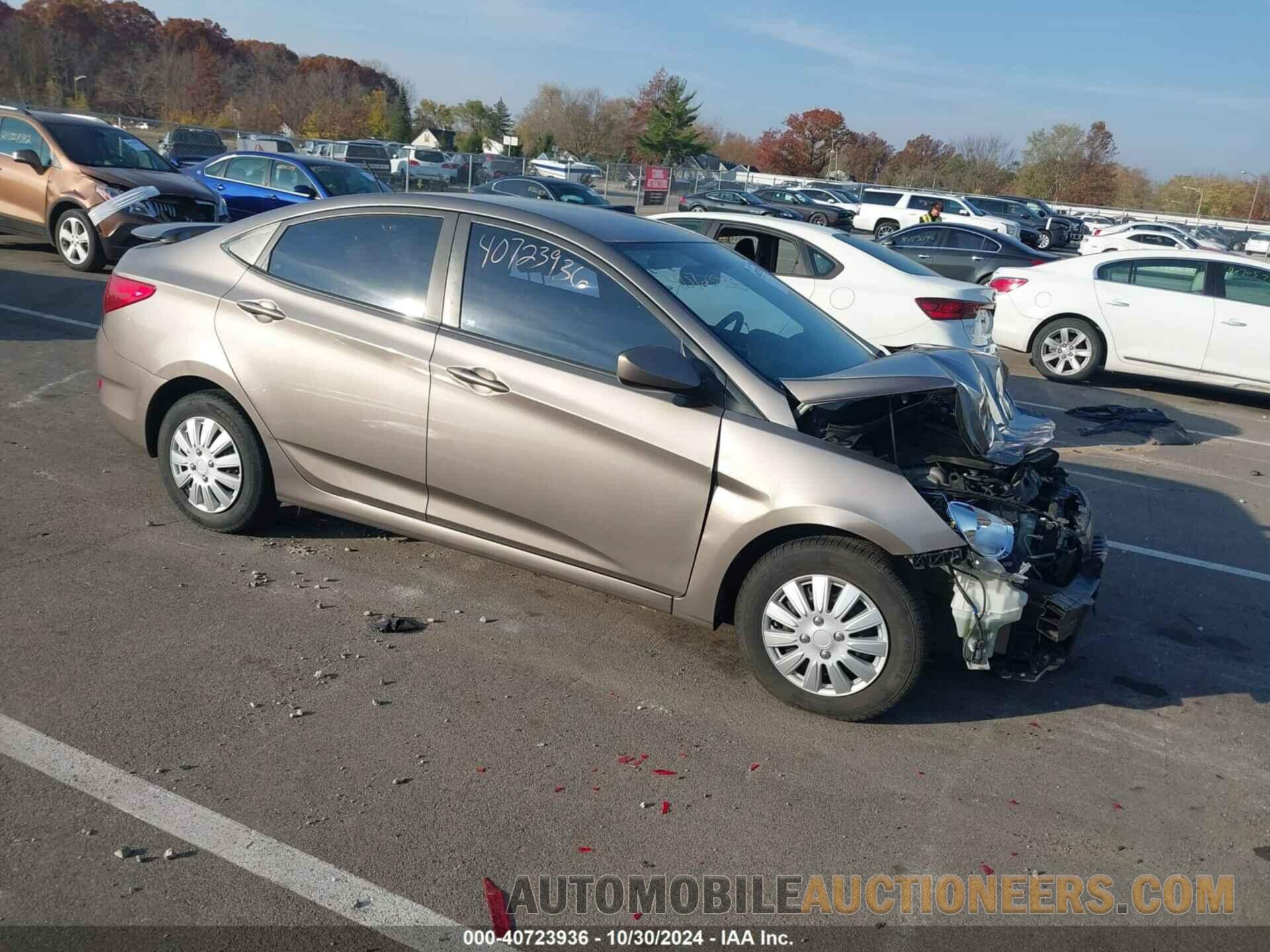 KMHCT4AE9EU646090 HYUNDAI ACCENT 2014