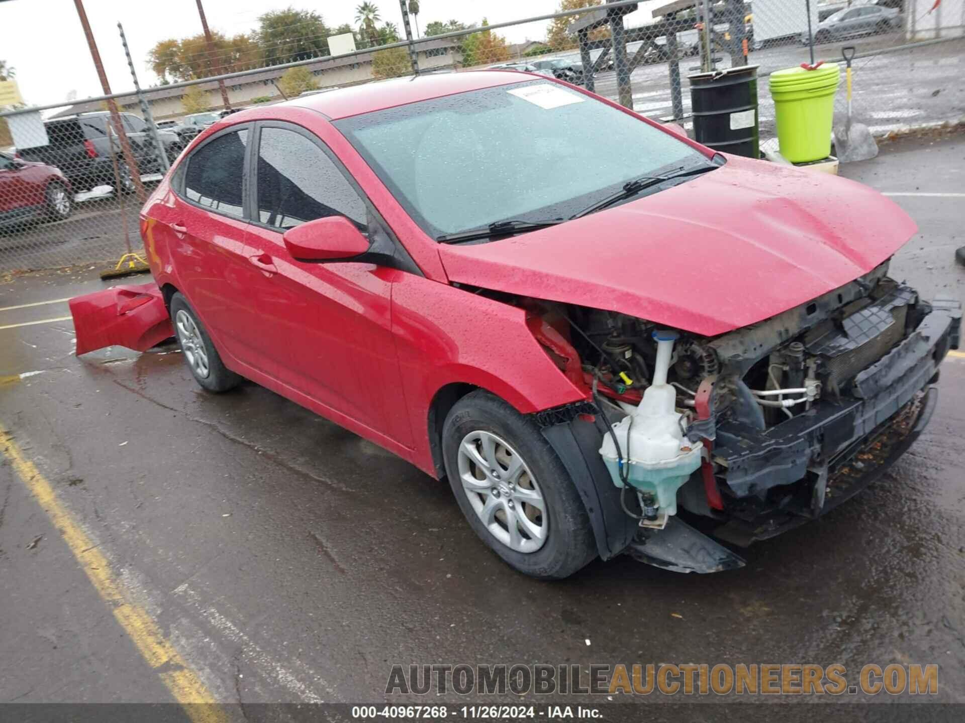 KMHCT4AE9EU714534 HYUNDAI ACCENT 2014