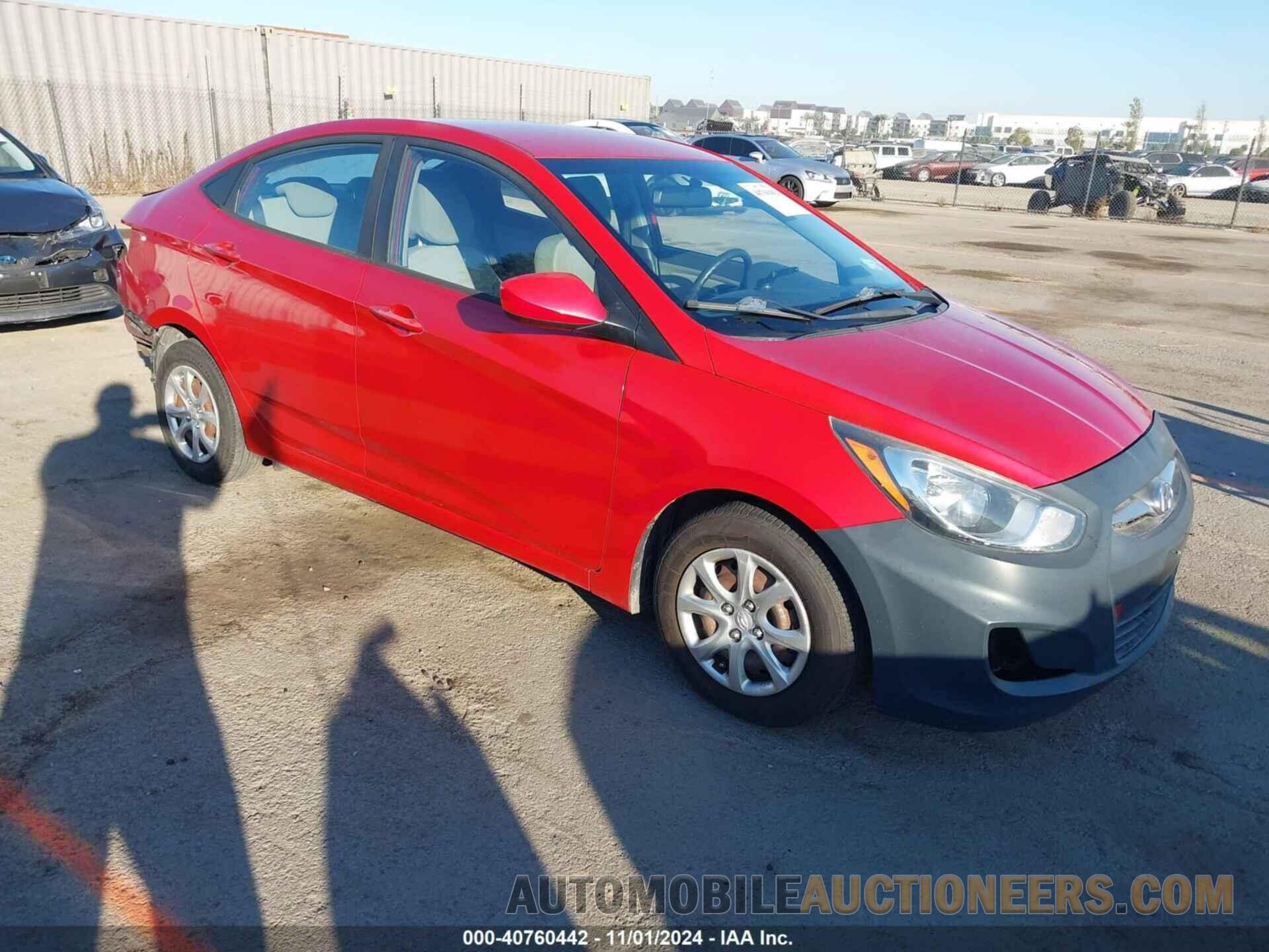 KMHCT4AE9EU759747 HYUNDAI ACCENT 2014