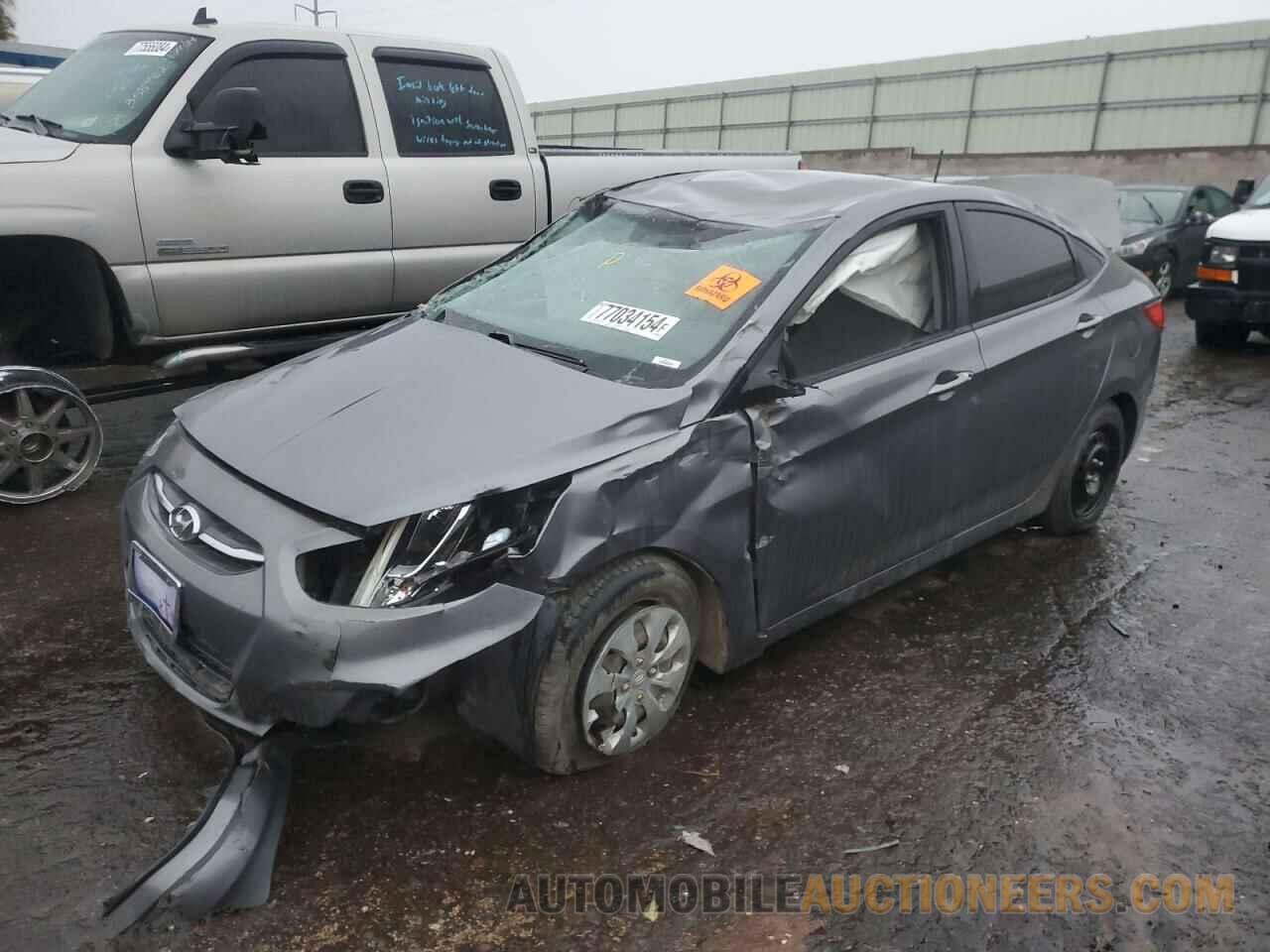 KMHCT4AE9FU796816 HYUNDAI ACCENT 2015