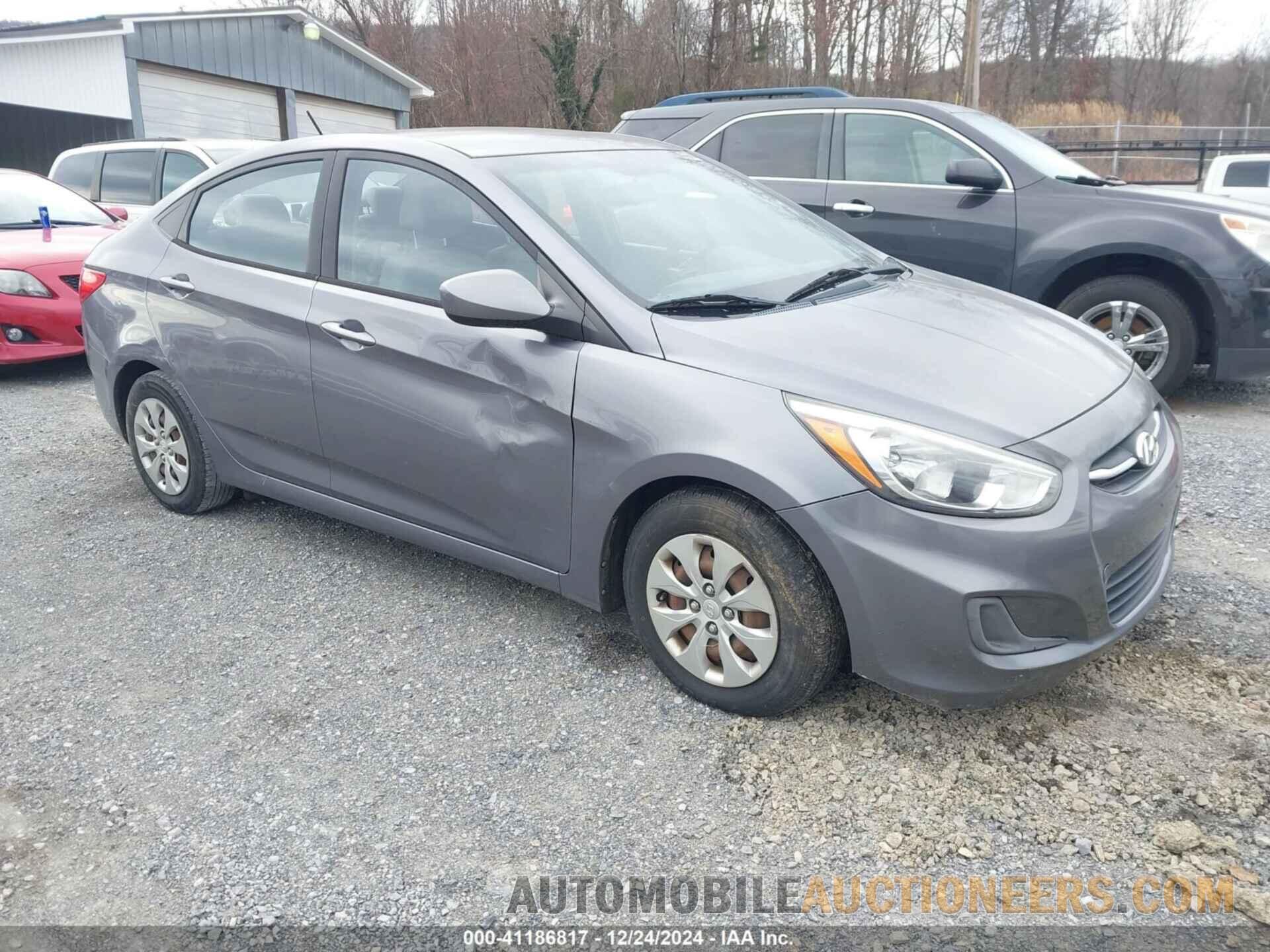 KMHCT4AE9GU984835 HYUNDAI ACCENT 2016