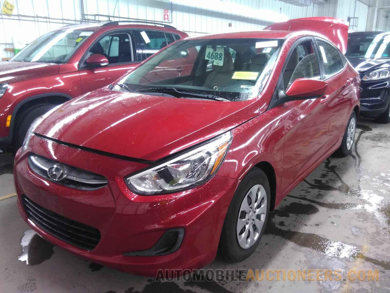 KMHCT4AE9HU373124 Hyundai Accent 2017