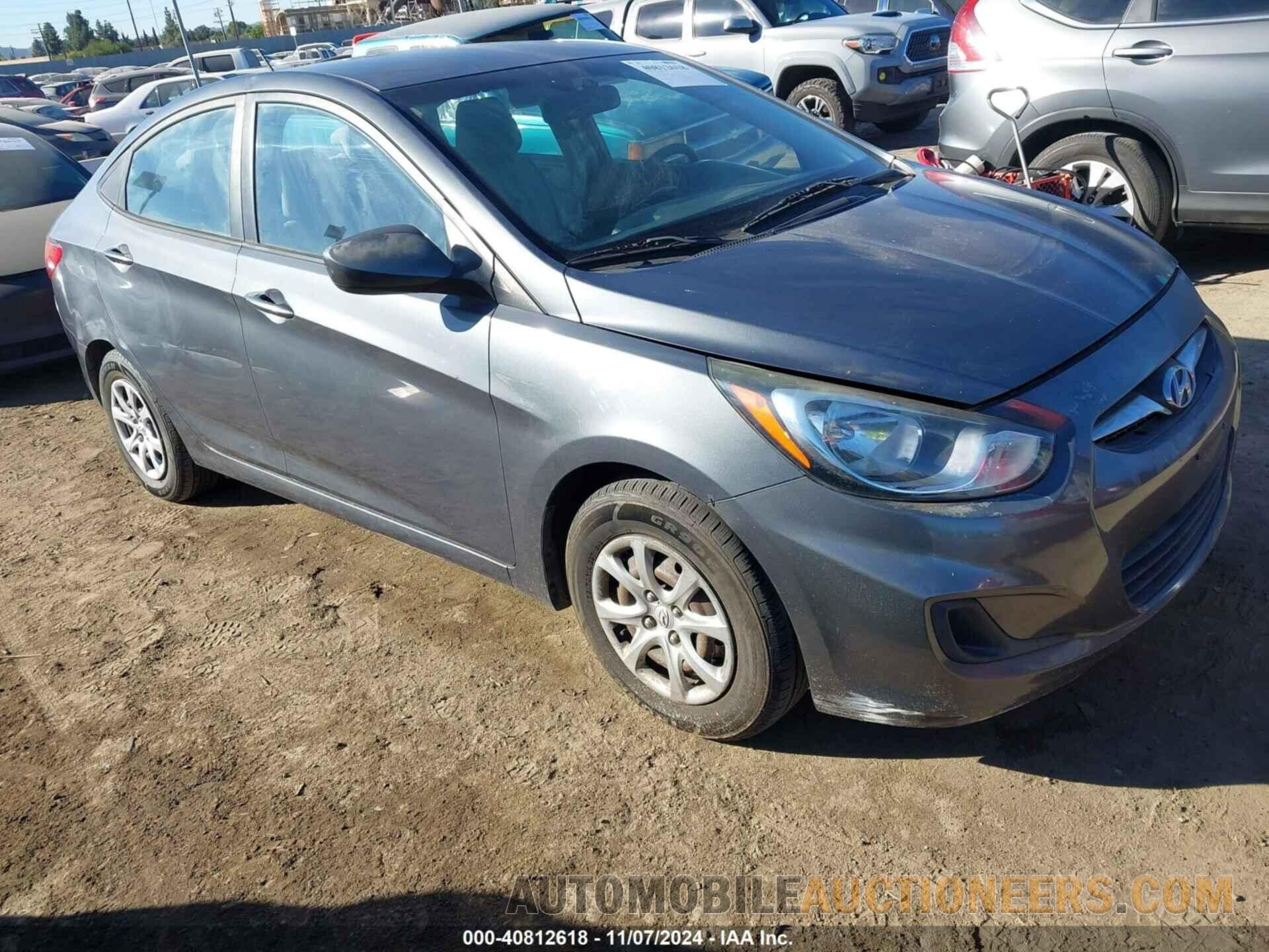 KMHCT4AEXDU274399 HYUNDAI ACCENT 2013