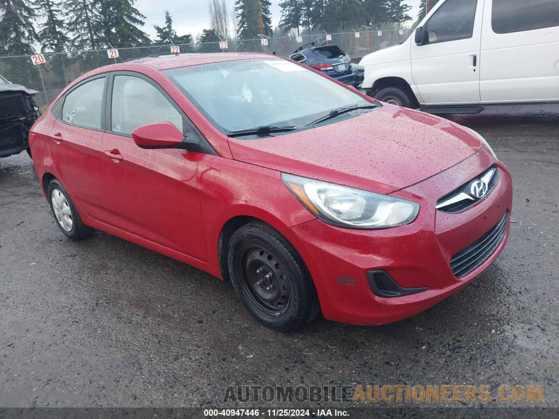 KMHCT4AEXDU368900 HYUNDAI ACCENT 2013