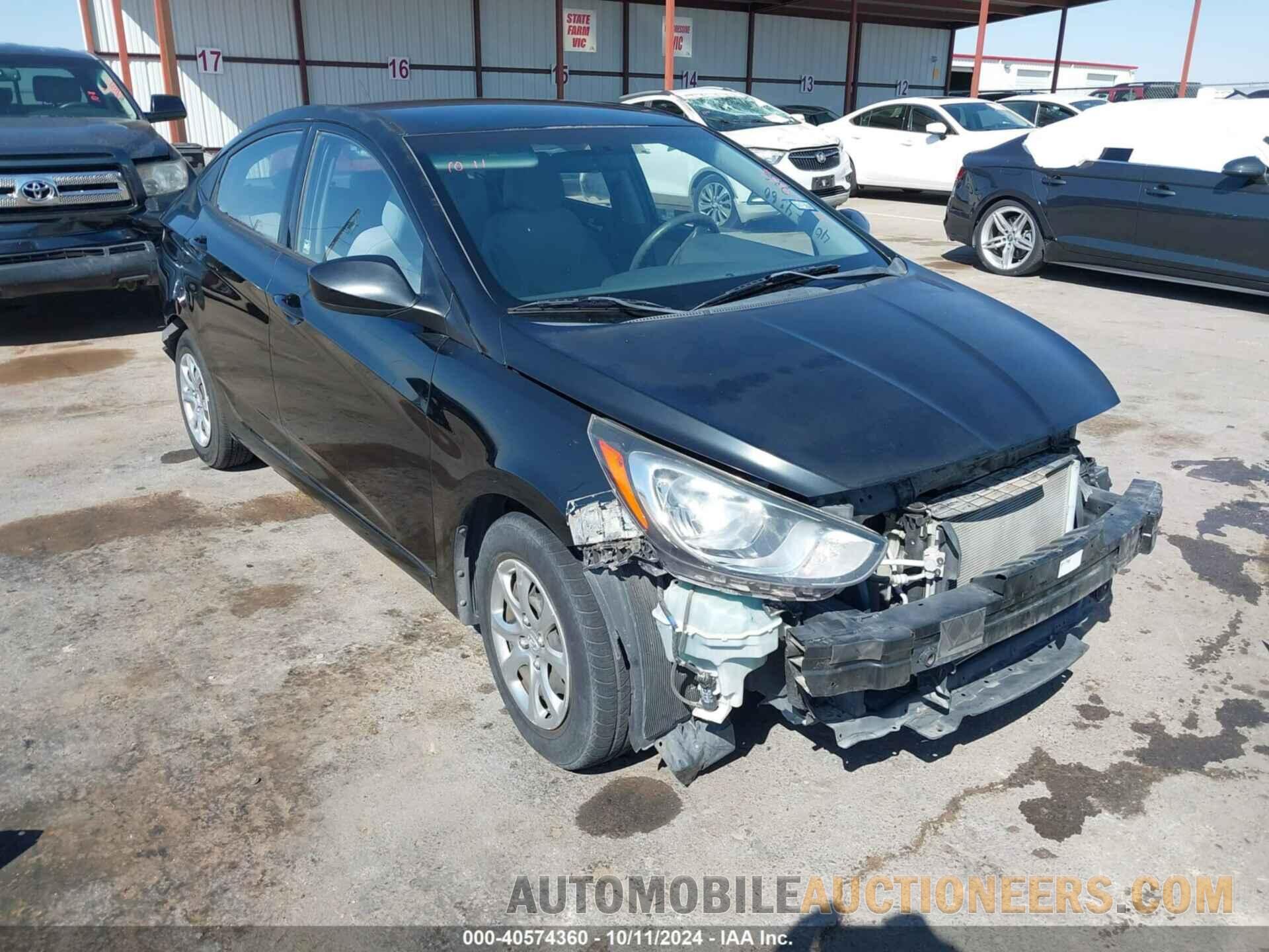 KMHCT4AEXDU411891 HYUNDAI ACCENT 2013