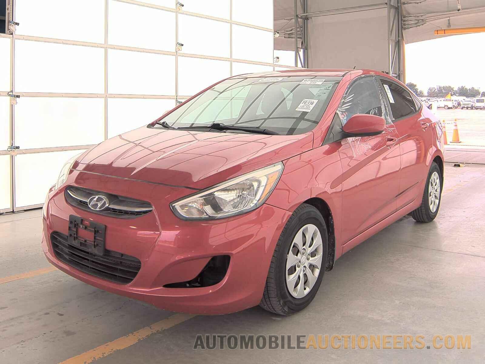 KMHCT4AEXGU015853 Hyundai Accent 2016