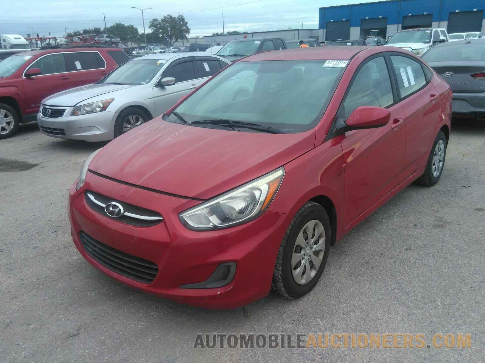 KMHCT4AEXGU032118 Hyundai Accent 2016