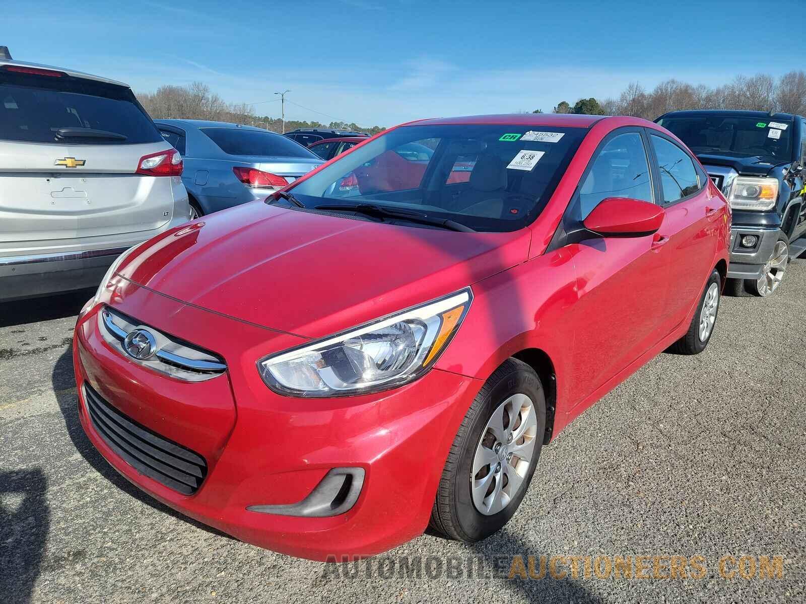 KMHCT4AEXGU043636 Hyundai Accent 2016