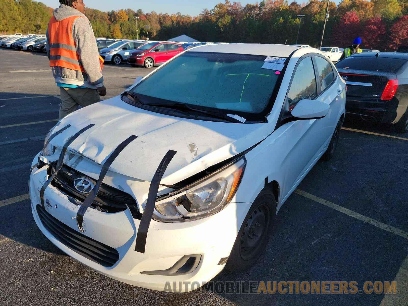 KMHCT4AEXGU063921 Hyundai Accent 2016