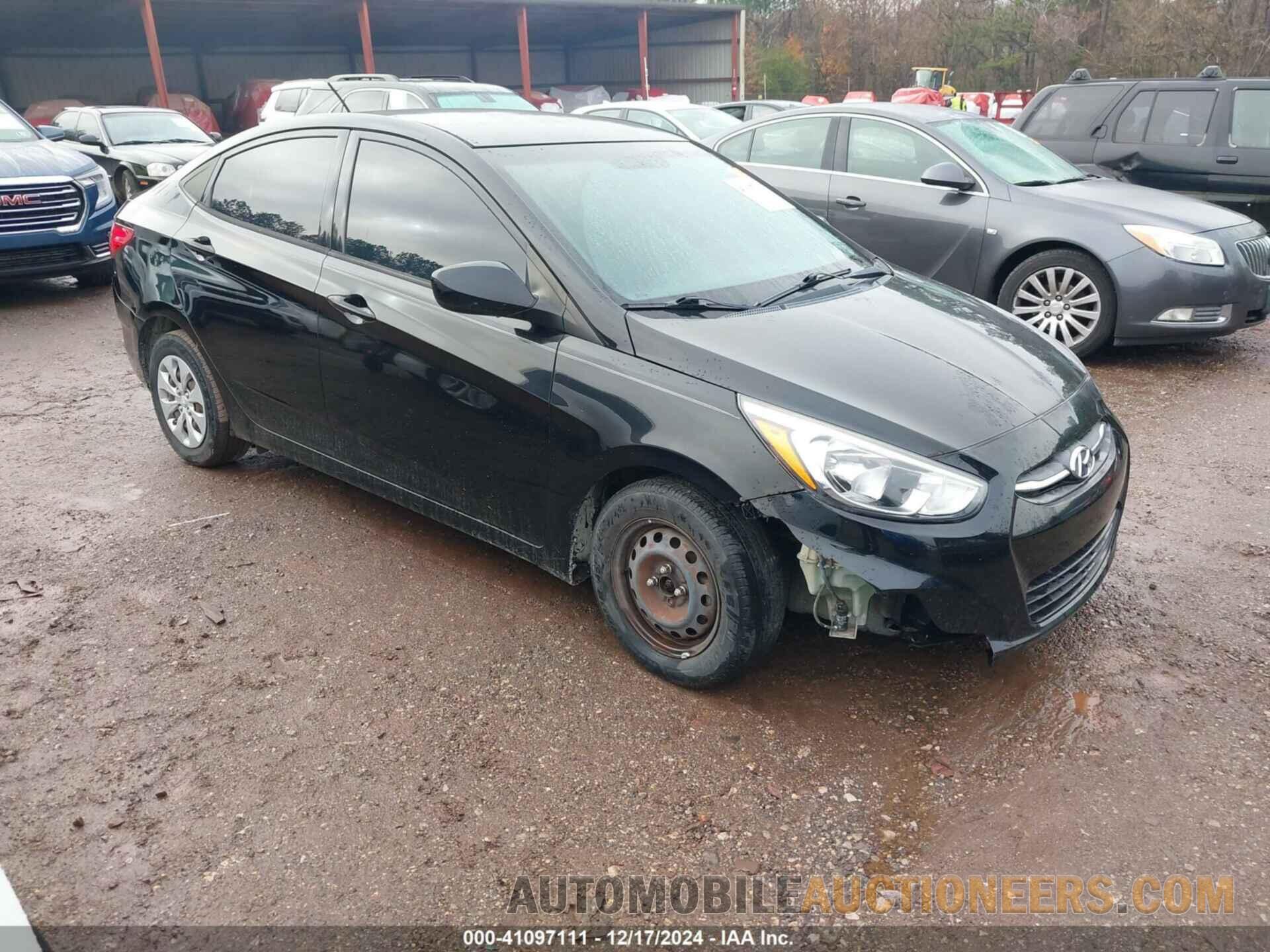 KMHCT4AEXGU124359 HYUNDAI ACCENT 2016