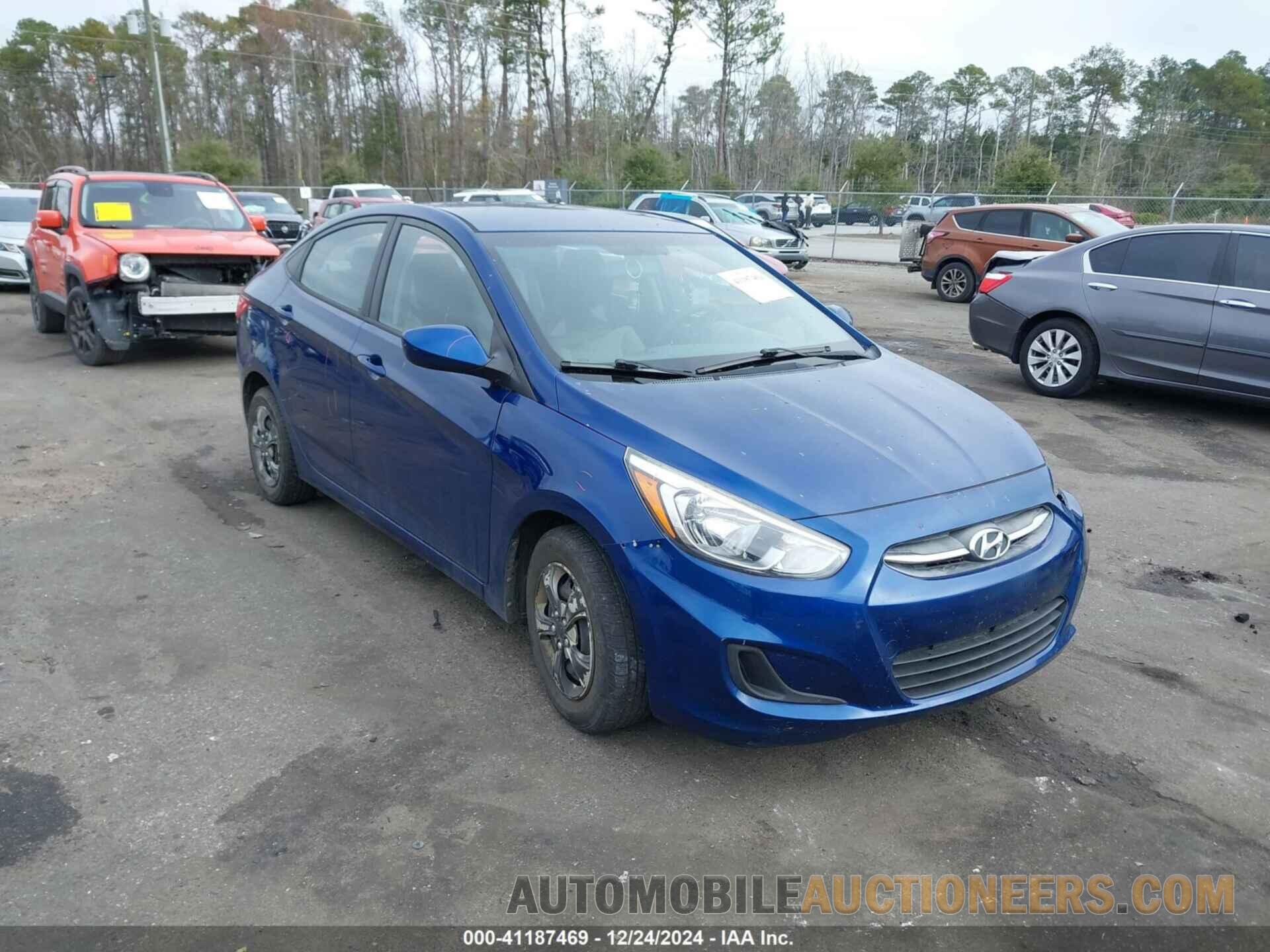 KMHCT4AEXGU961581 HYUNDAI ACCENT 2016