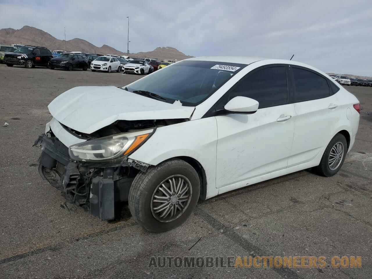 KMHCT4AEXGU996444 HYUNDAI ACCENT 2016