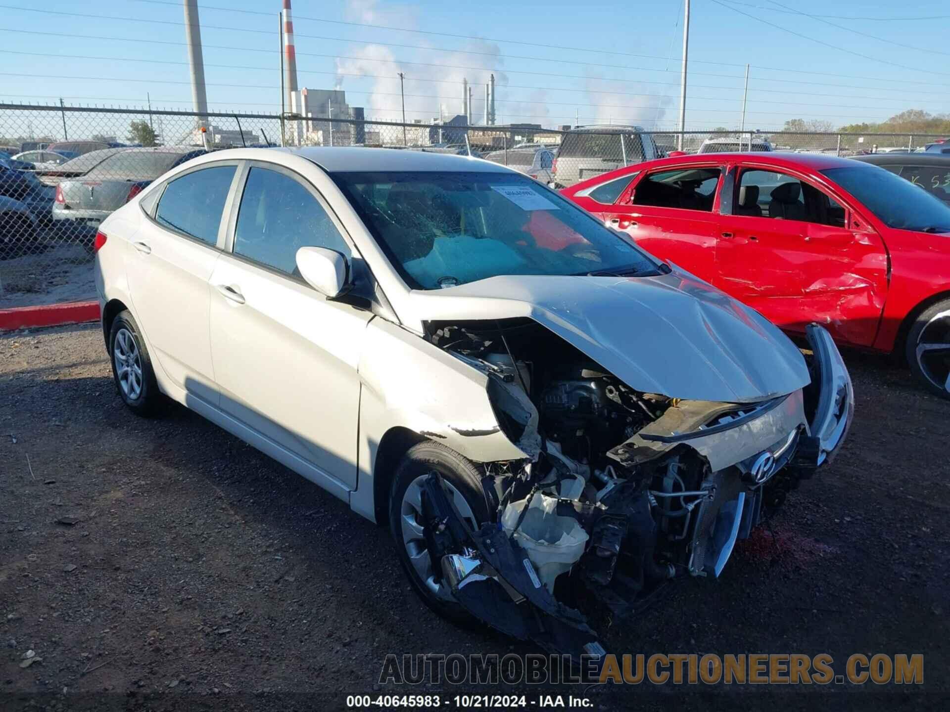 KMHCT4AEXHU264154 HYUNDAI ACCENT 2017