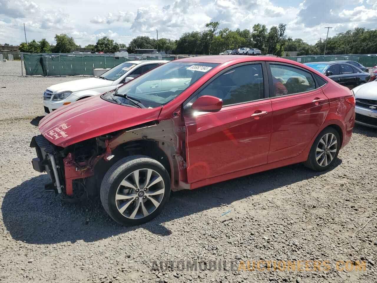 KMHCT4AEXHU282525 HYUNDAI ACCENT 2017