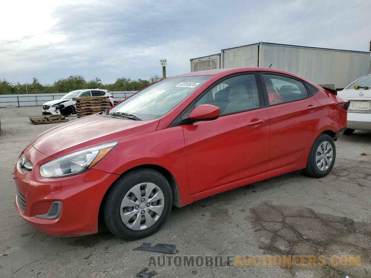 KMHCT4AEXHU300845 HYUNDAI ACCENT 2017