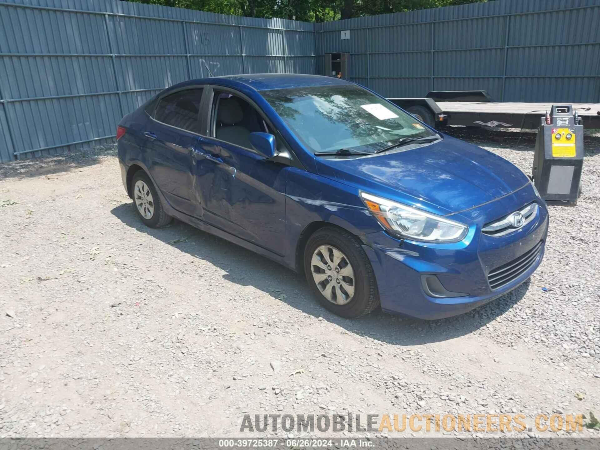 KMHCT4AEXHU316317 HYUNDAI ACCENT 2017