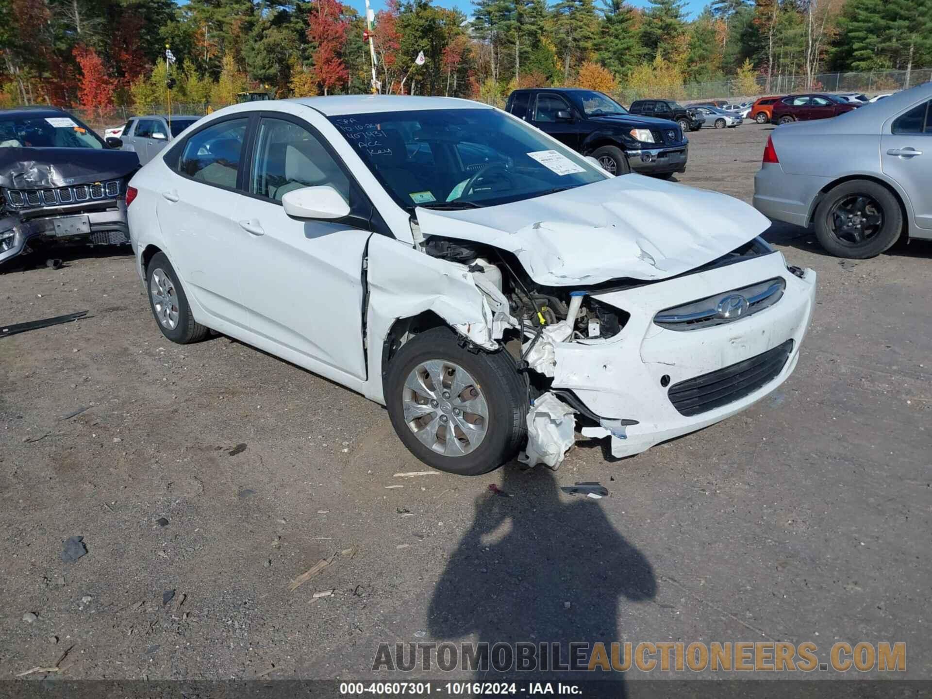 KMHCT4AEXHU370135 HYUNDAI ACCENT 2017