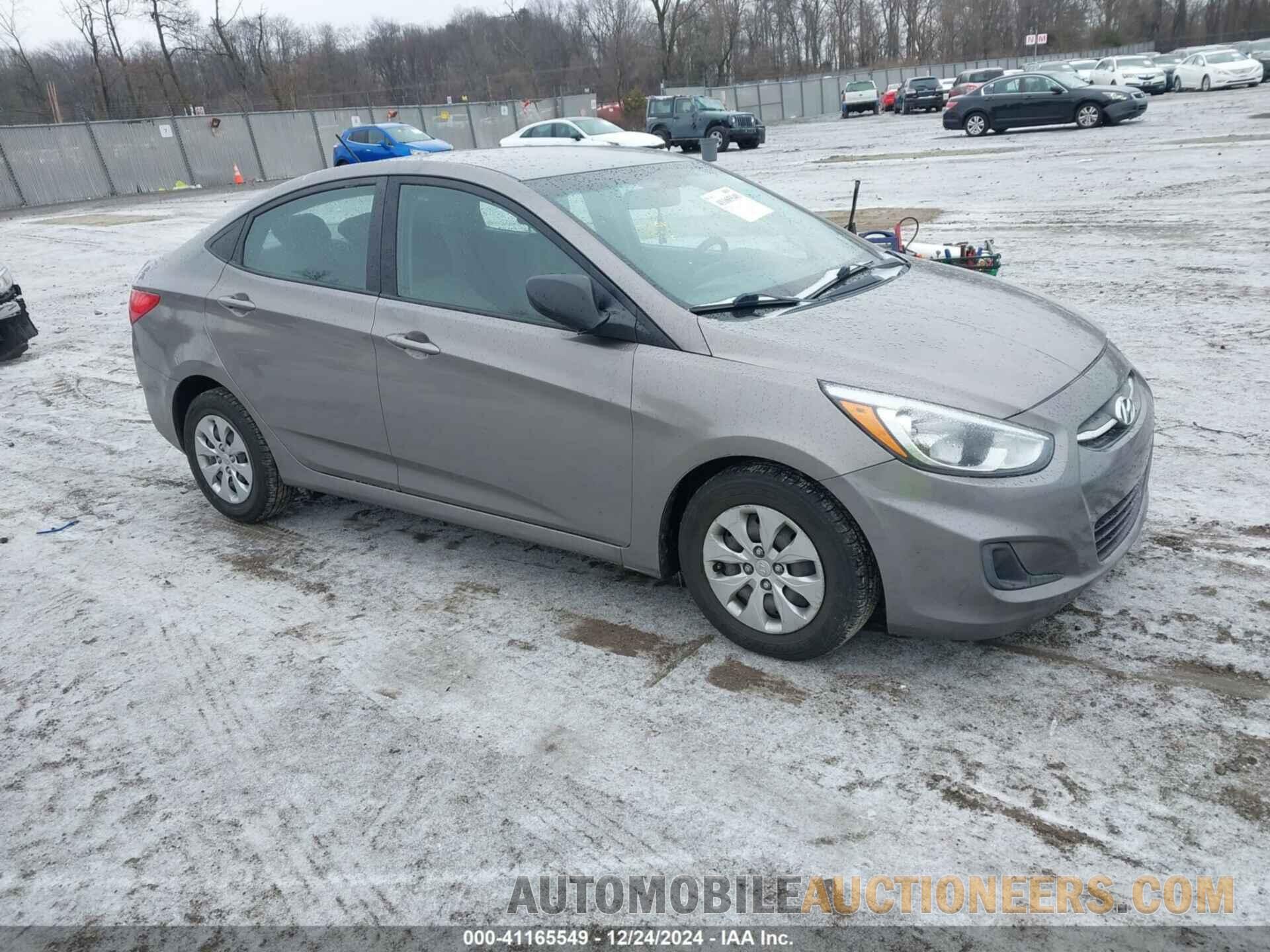 KMHCT4AEXHU374699 HYUNDAI ACCENT 2017