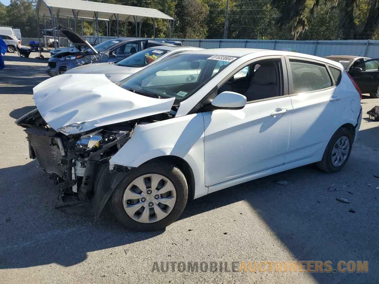 KMHCT5AE0HU302190 HYUNDAI ACCENT 2017