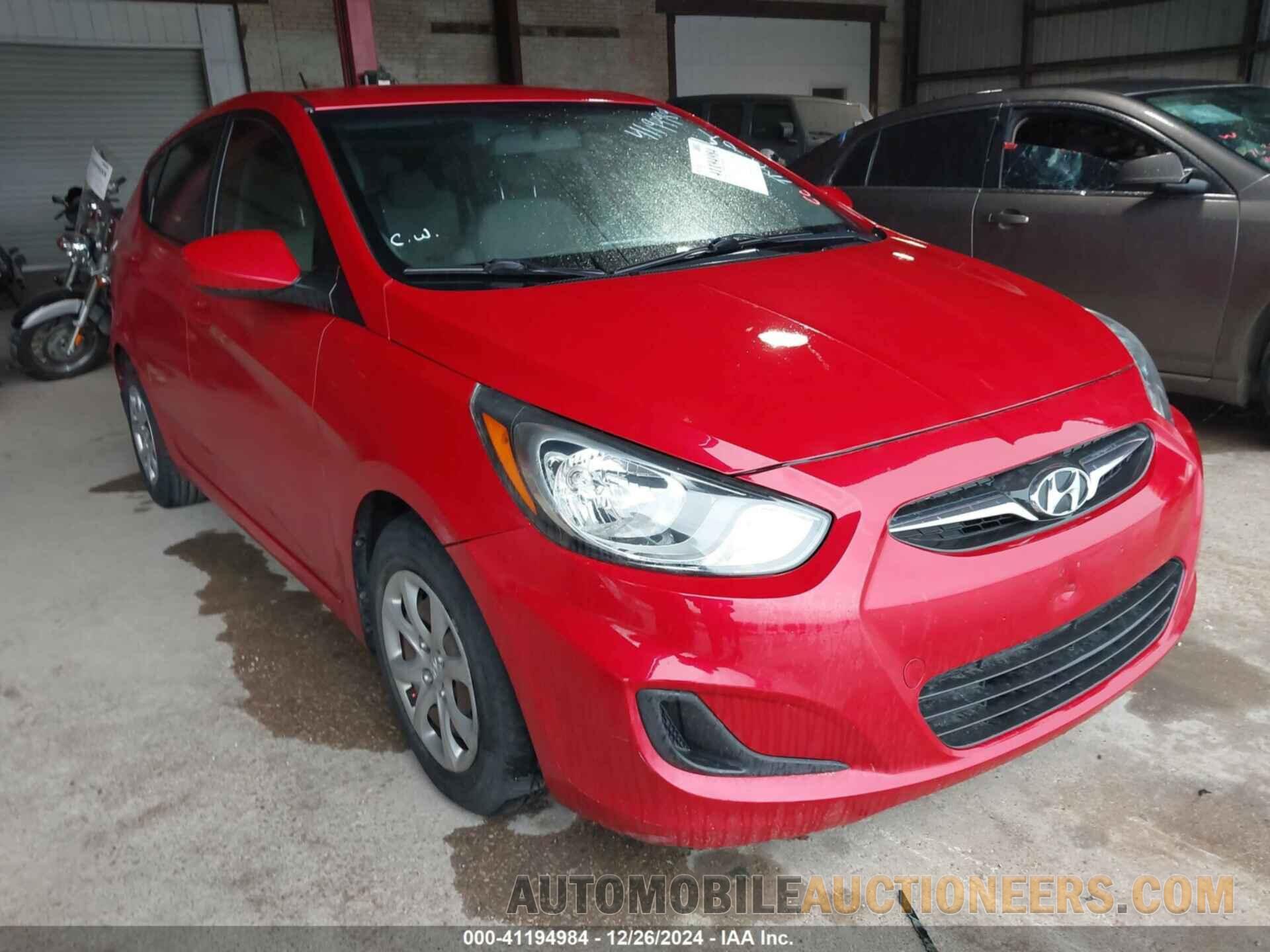 KMHCT5AE1EU165014 HYUNDAI ACCENT 2014