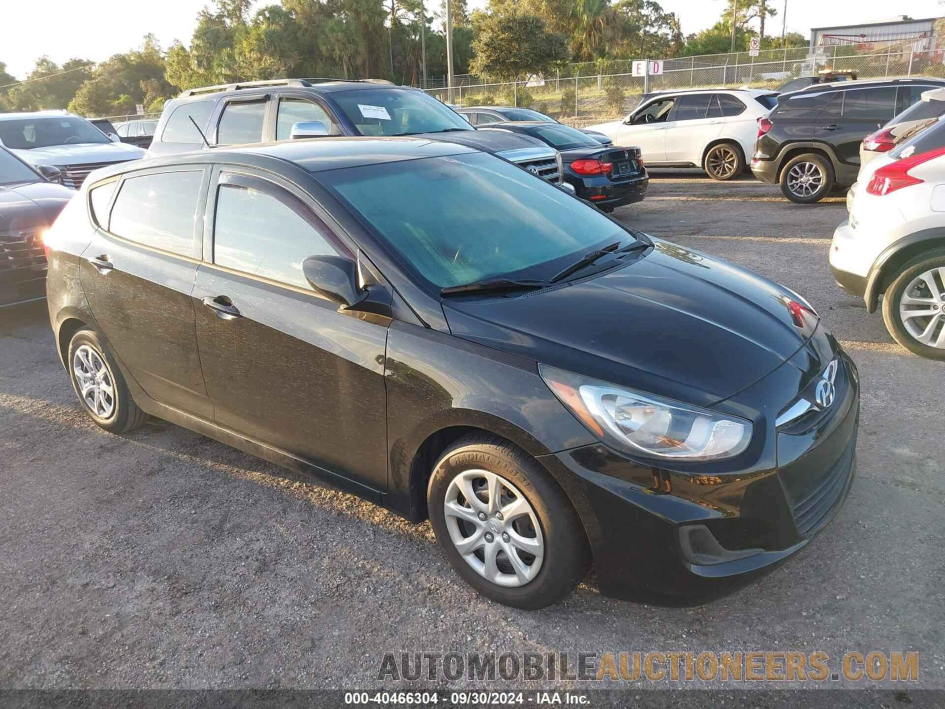 KMHCT5AE1EU183478 HYUNDAI ACCENT 2014