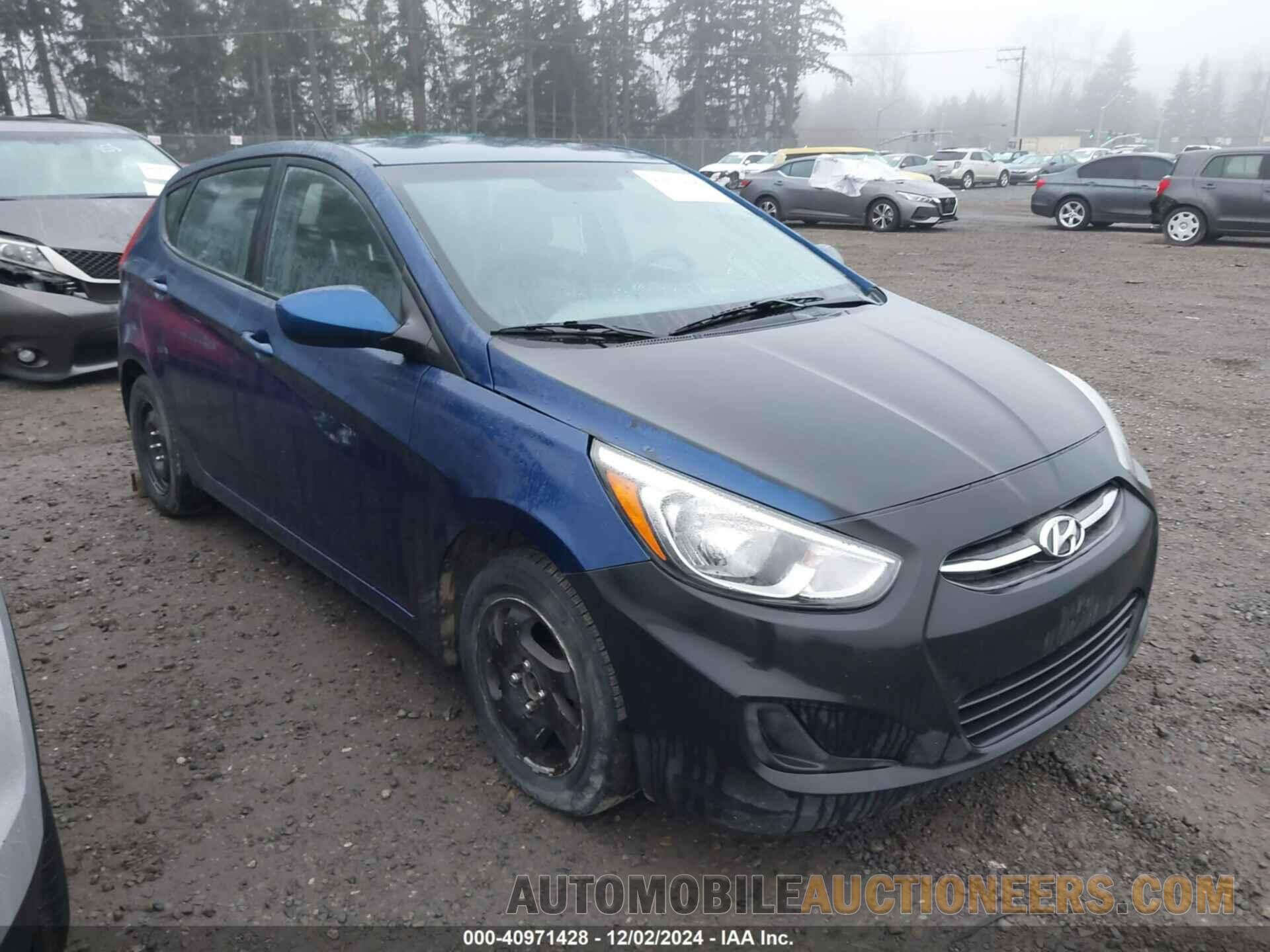 KMHCT5AE1FU206937 HYUNDAI ACCENT 2015